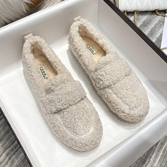 Soft Fuzzy Slippers for Ladies