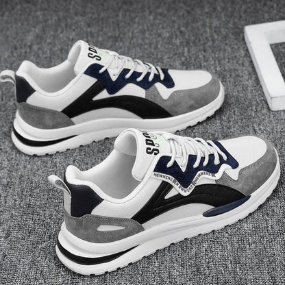 Men's Athletic Shoes Comfortable Lace Up Sneakers