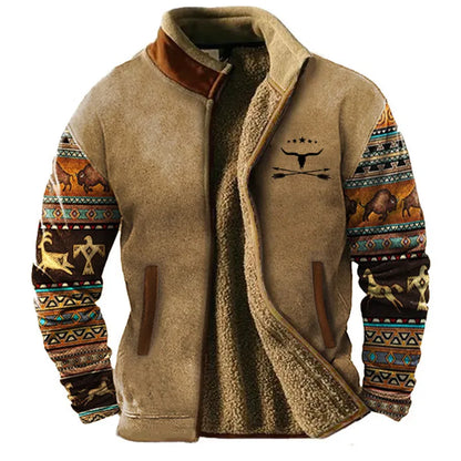 Casual Loose Fit Zipper Jacket