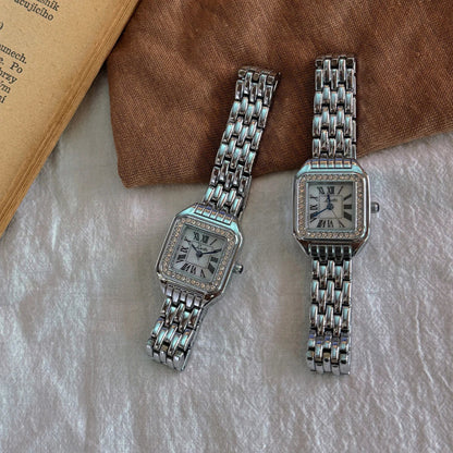 Classic Leather Strap Watch