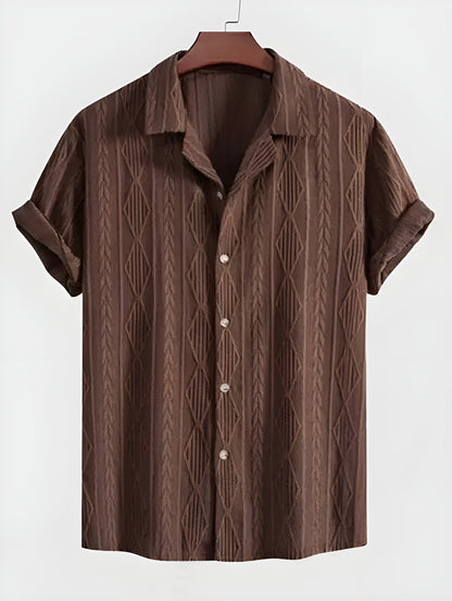 Unique Graphic Relaxed Fit Shirt - Nocini