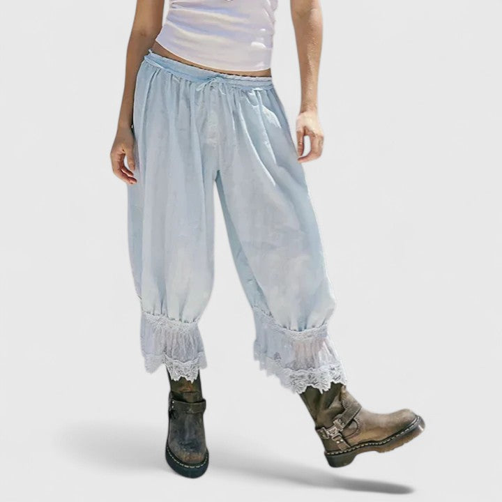 Relaxed Fit Women's Trousers