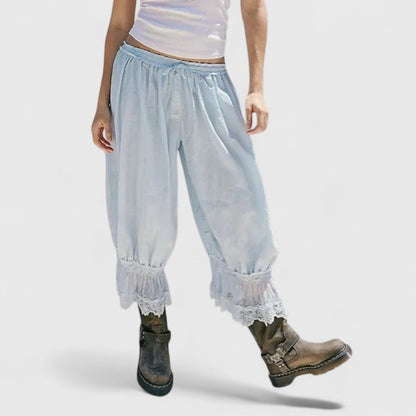 Relaxed Fit Women's Trousers