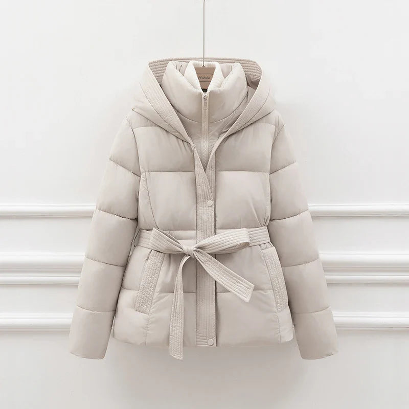 Warm Women's Puffer Coat | Fashionable Winter Jacket