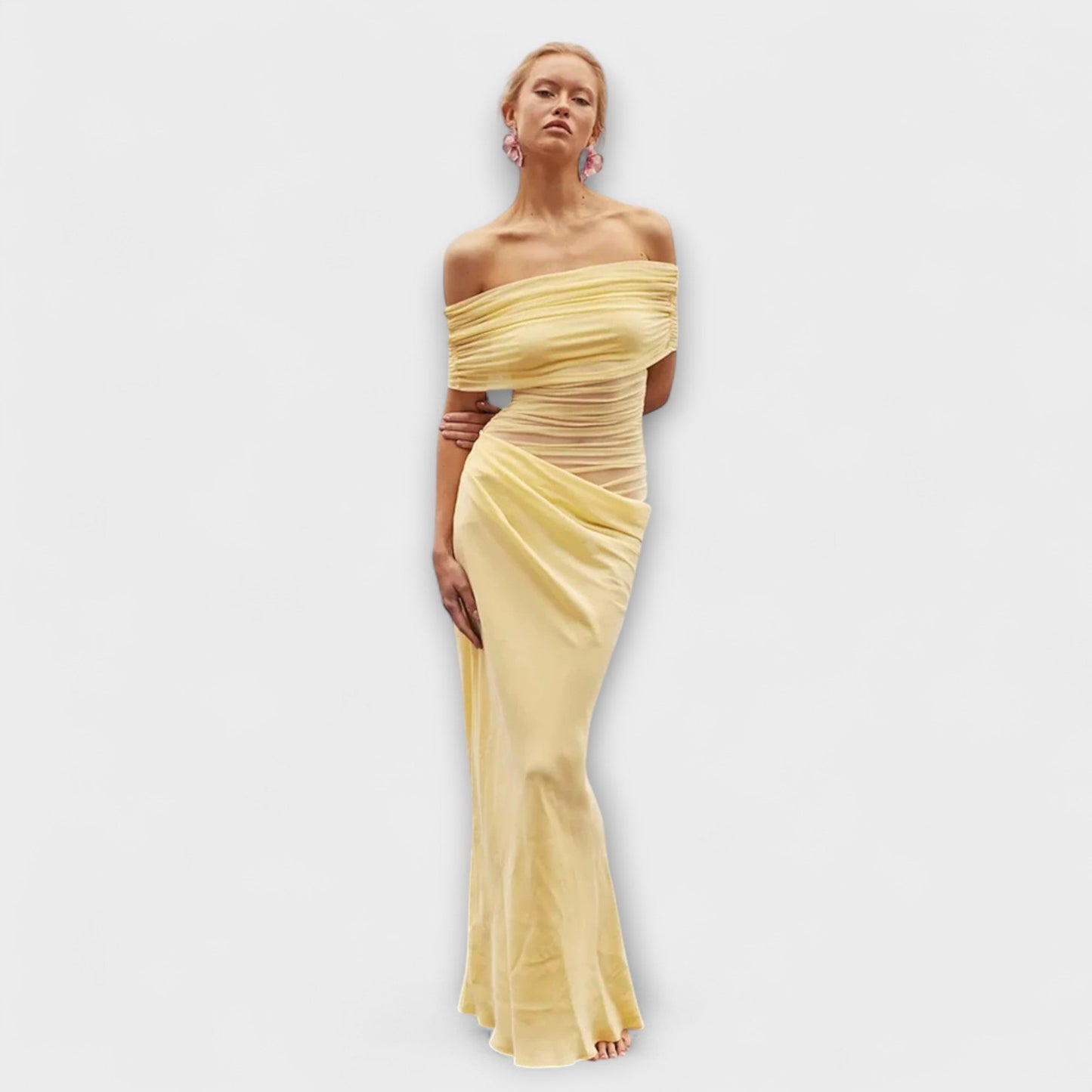 Flirty Gathered Fit Dress for Every Occasion - Nocini