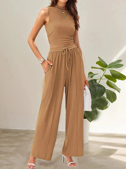 Women's Lightweight 2 Piece Summer Pants Set