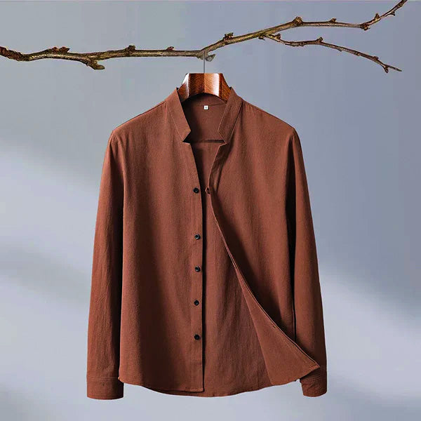Casual Fit Button Down Shirt with Classic Collar