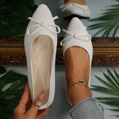 Comfortable Ribbon Tie Shoes