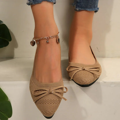 Comfortable Ribbon Tie Shoes