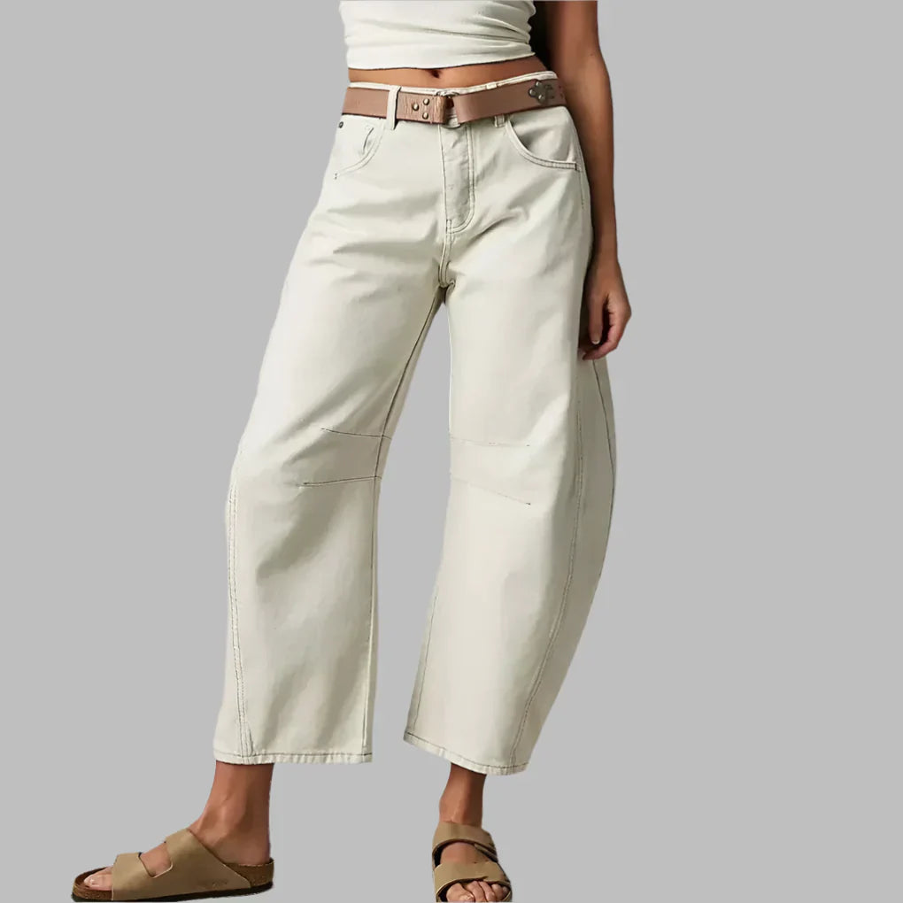 Loose Fit Straight Leg Jeans