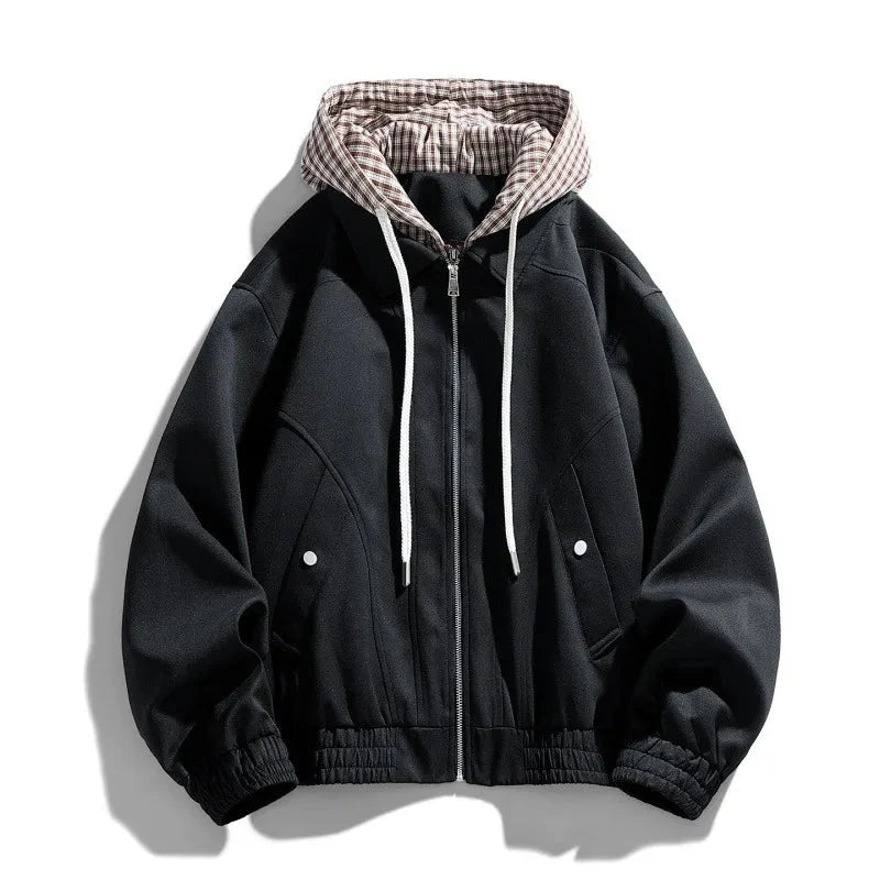 Relaxed Fit Mens Bomber Jacket Casual Wear