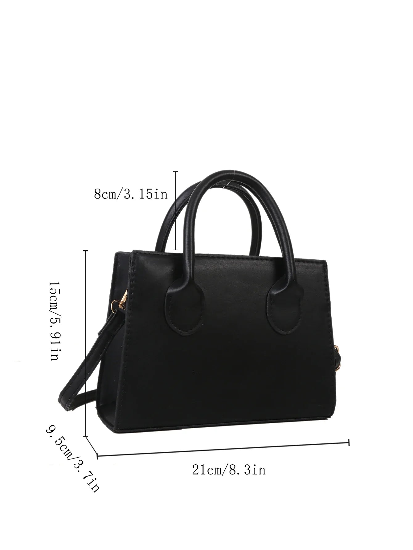 Small Synthetic Crossbody Purse