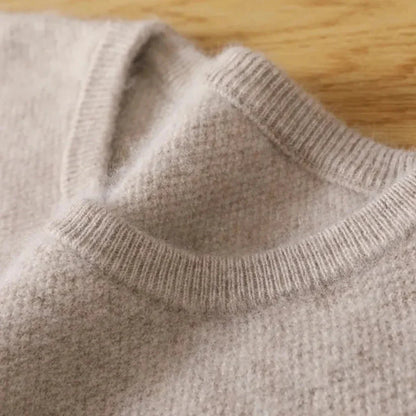 Men's Crew Neck Classic Winter Sweater