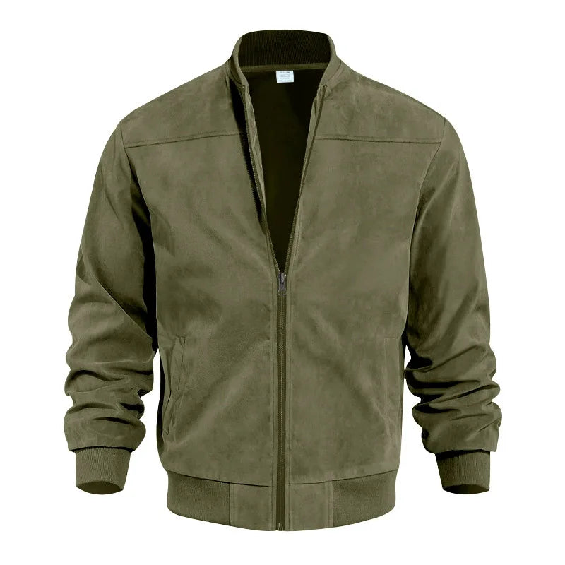 Soft Leather Aviator Jacket