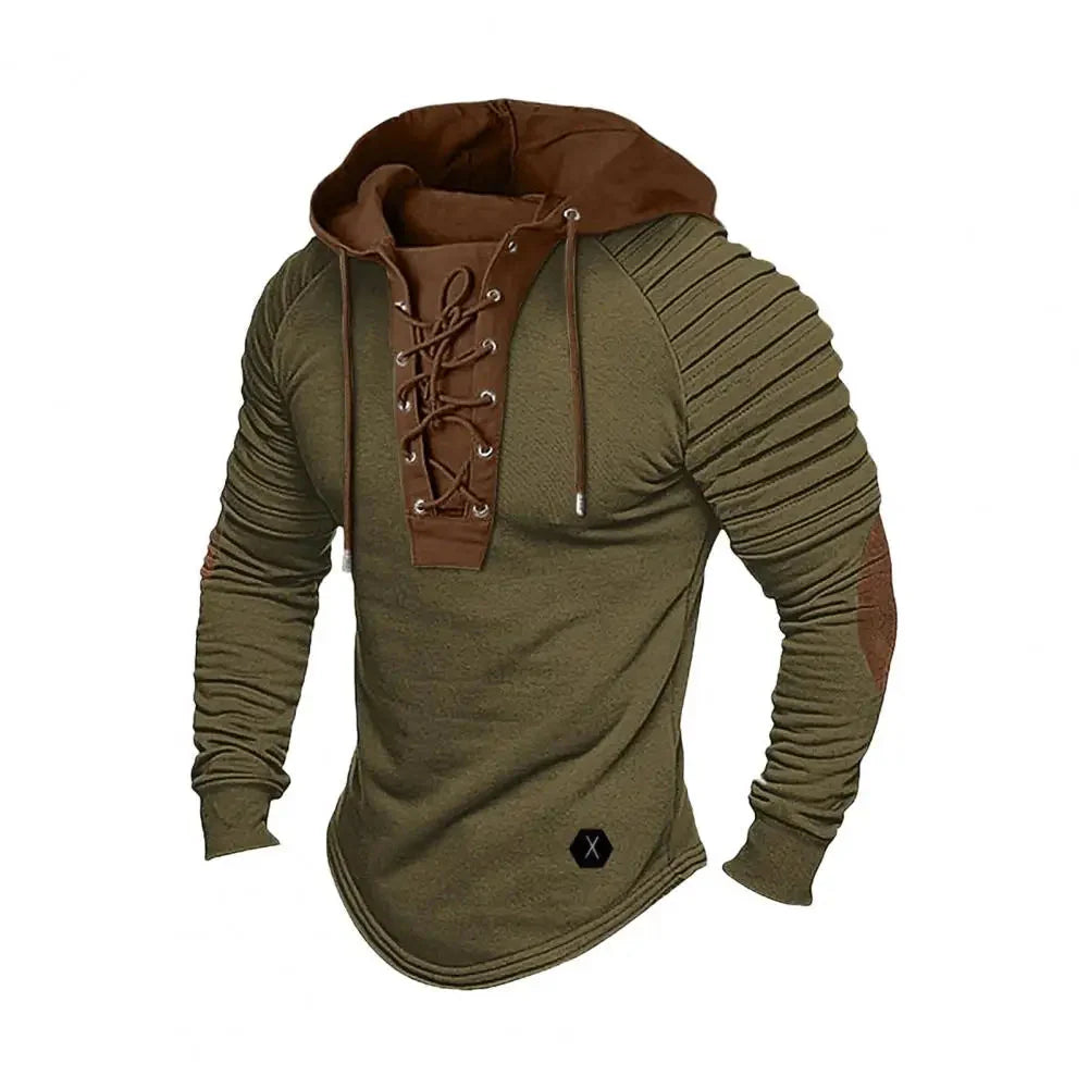 Fashionable Mens Slim Fit Hooded Sweatshirt
