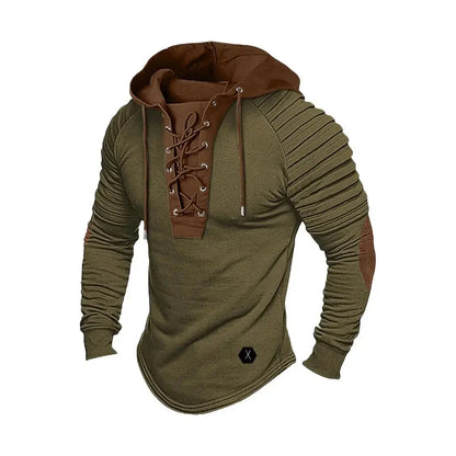 Fashionable Mens Slim Fit Hooded Sweatshirt