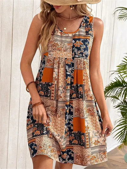 Chic Strapless Summer Dress