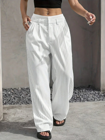 Comfortable High Waist Women's Pants