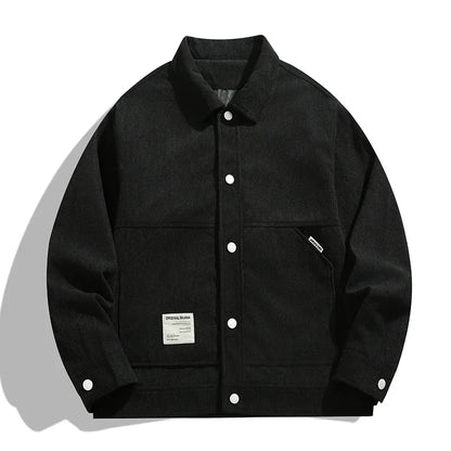 Classic Textured Cotton Jacket