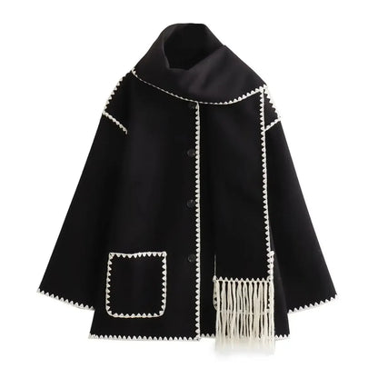 Comfortable Long Women's Winter Coat - Nocini