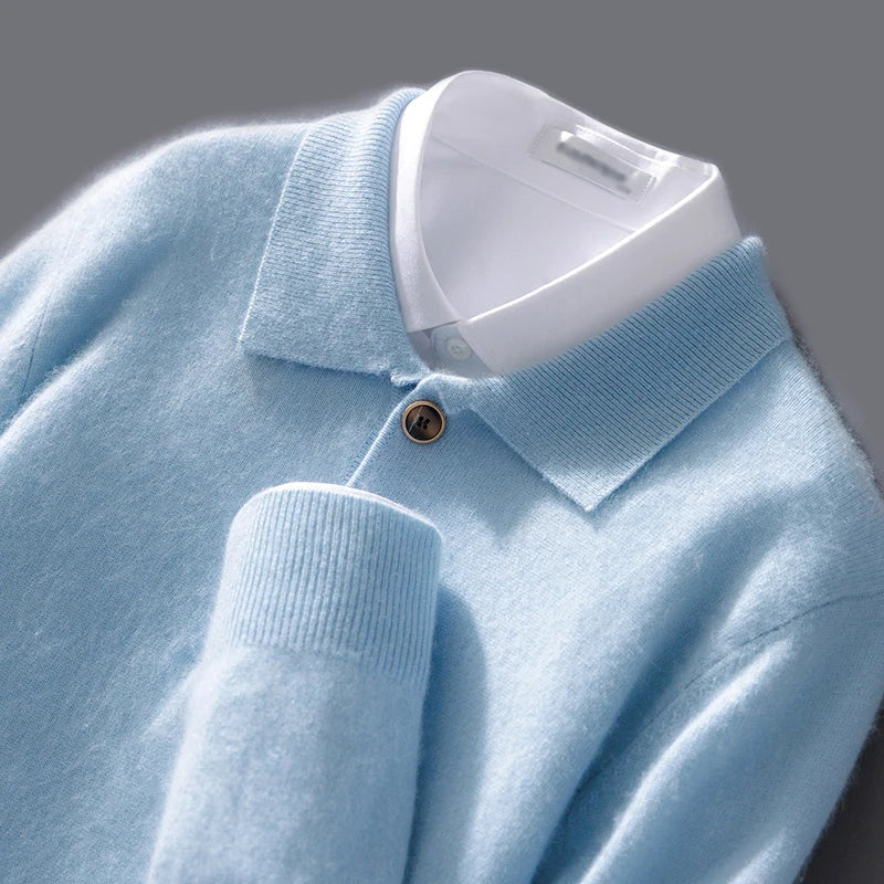Casual Mens Crew Neck Sweatshirt Soft Blend - Nocini