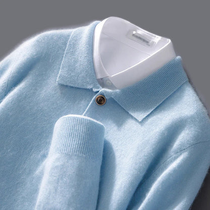Casual Mens Crew Neck Sweatshirt Soft Blend - Nocini