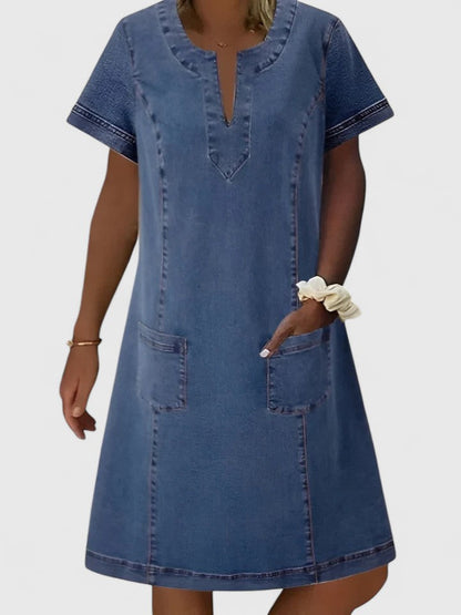 Relaxed Fit Women's Day Dress - Olytrend