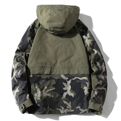 Mossy Green Camouflage Coat