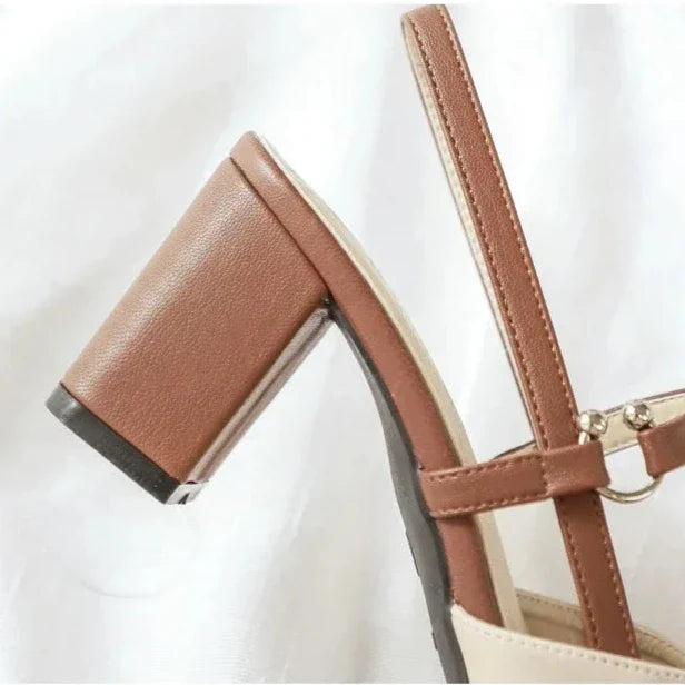 Elegant High Heel Slingbacks