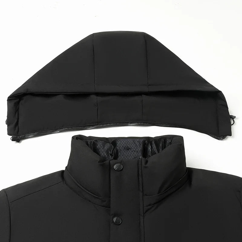 Warm Waterproof Winter Trench Coat