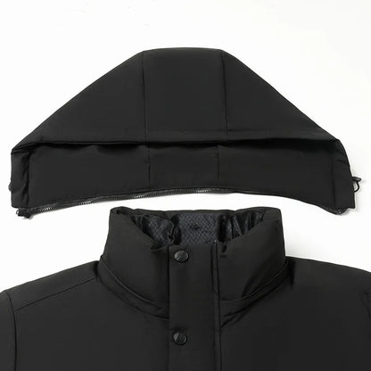 Warm Waterproof Winter Trench Coat