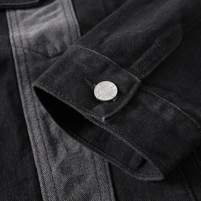 Ripped Blue Distressed Jeans Jacket