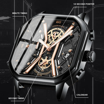 Trendy Skull Chronograph Watch