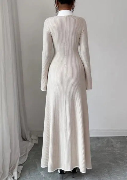 Cozy Long Sleeve Maxi Dress