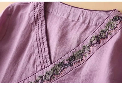 Casual Floral Lightweight Women's Blouse