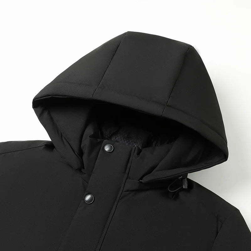 Warm Waterproof Winter Trench Coat