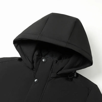 Warm Waterproof Winter Trench Coat