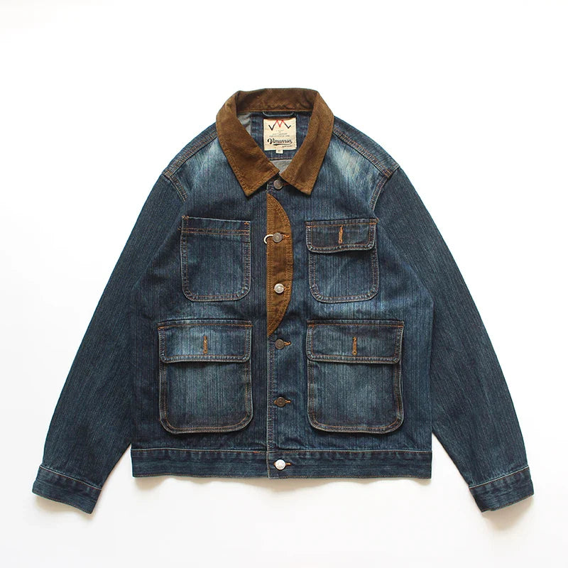 Rural Blue Jeans Jacket - Nocini