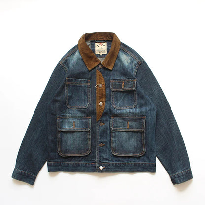 Rural Blue Jeans Jacket - Nocini