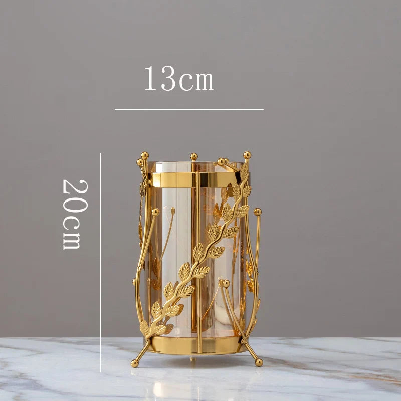 Luxury Gold Decorative Vase