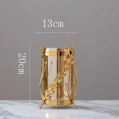 Luxury Gold Decorative Vase