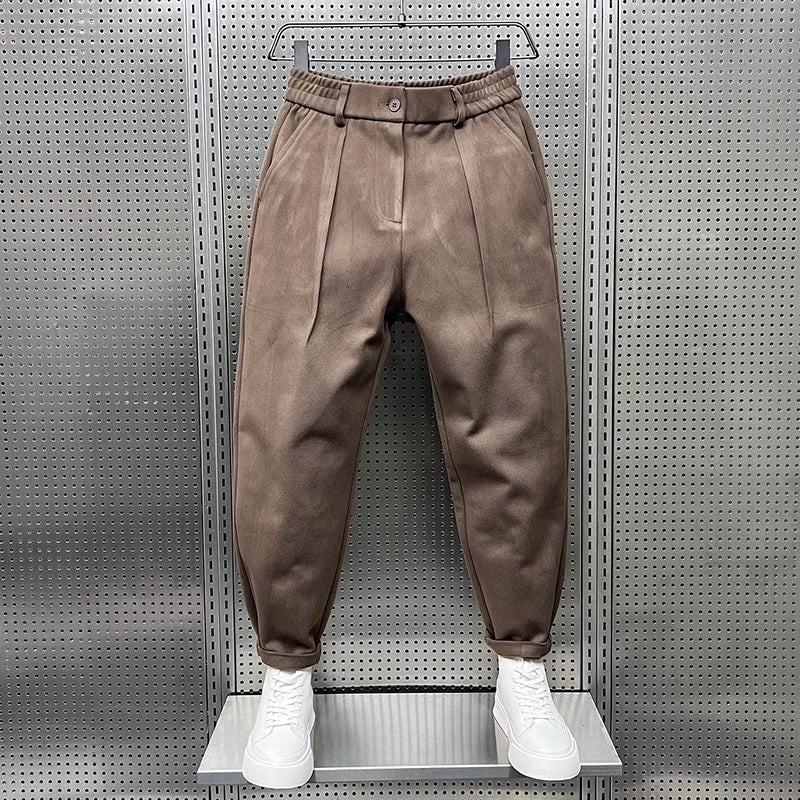 Lucas | Men's Slim Fit Classic Dress Trousers