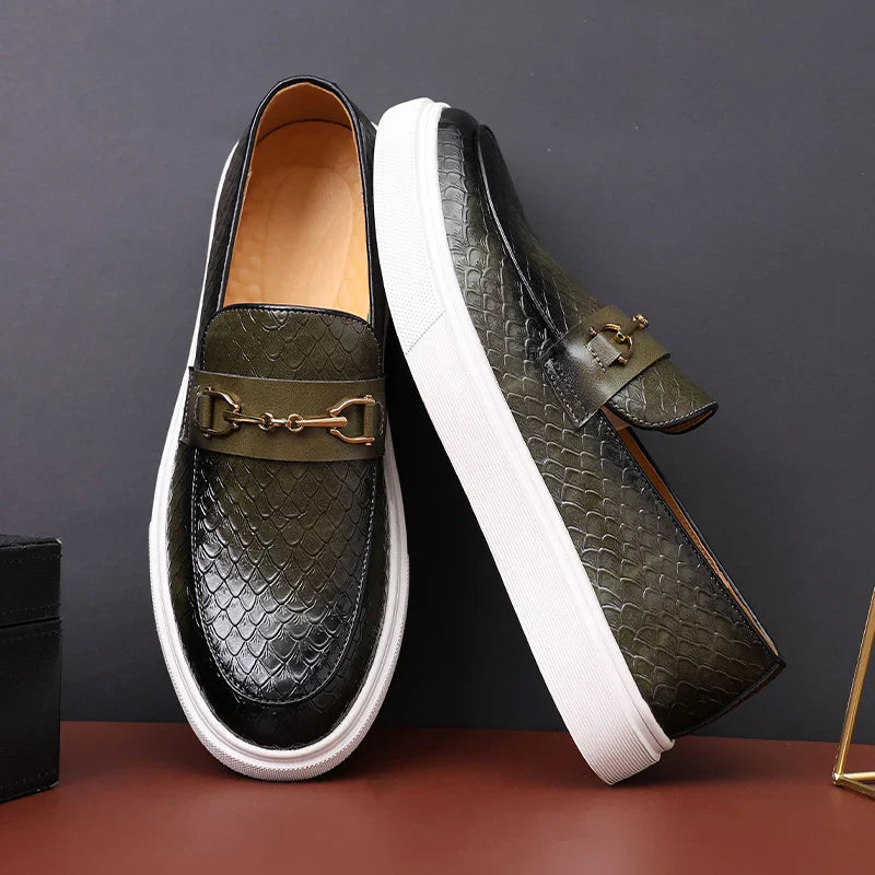 Luxury Leather Tassel Loafer