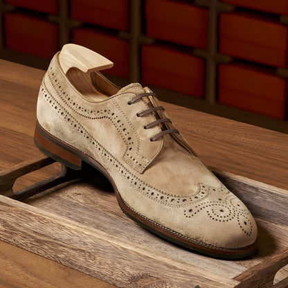 Luxury Suede Lace Up Shoes