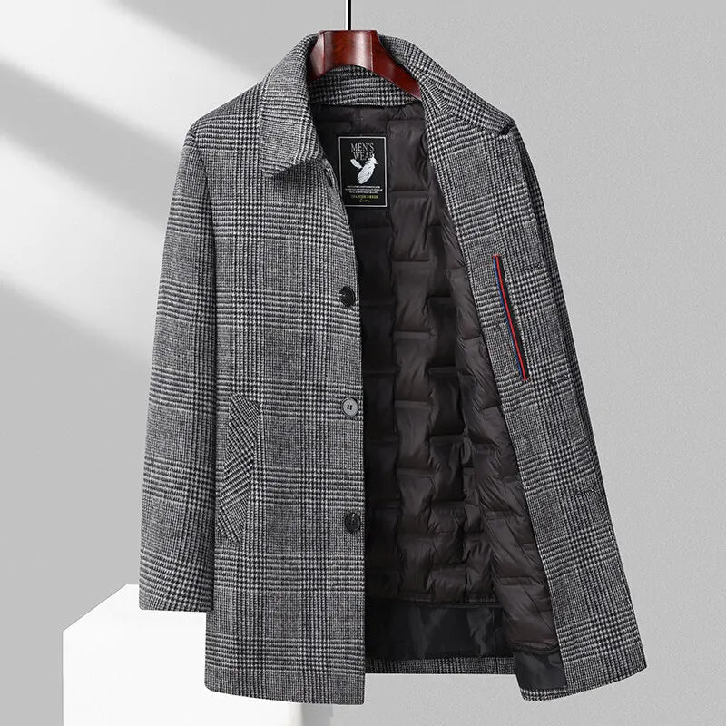 Warm Winter Short Trench Coat