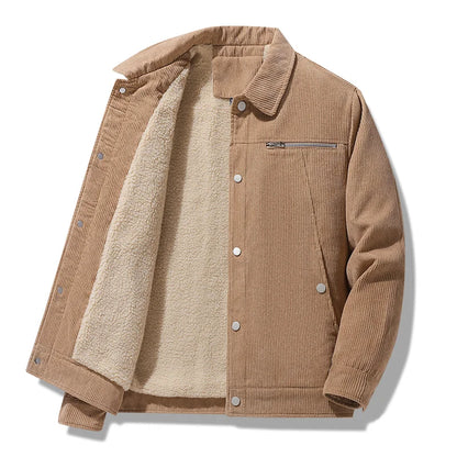 Textured Cotton Button Jacket - Nocini