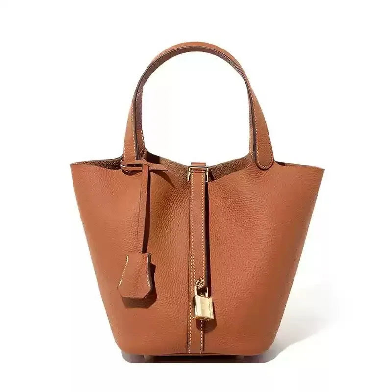 Classic Genuine Leather Handbag