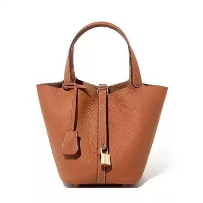 Classic Genuine Leather Handbag