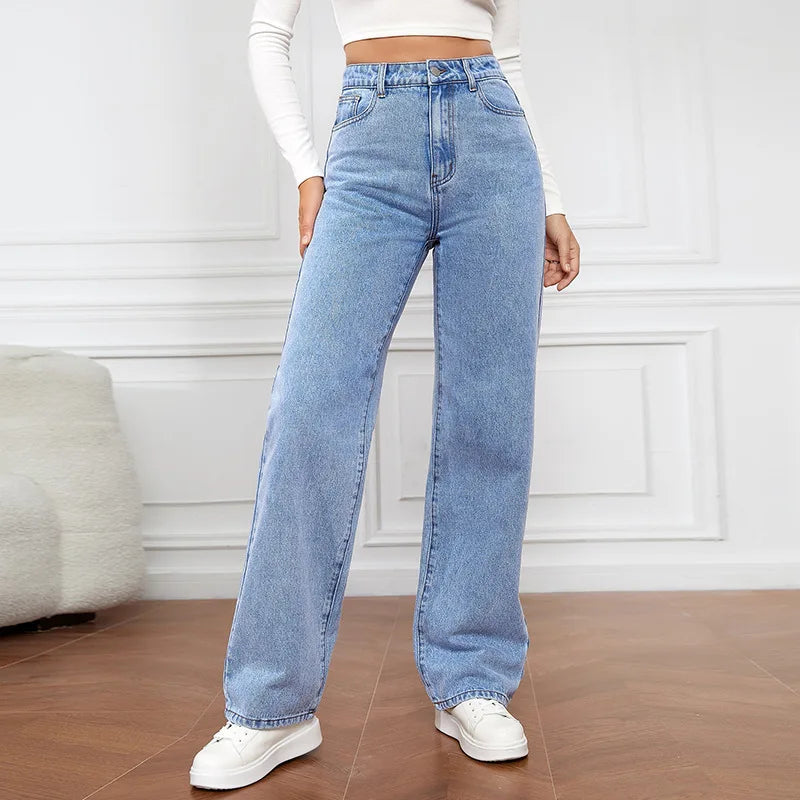 Loose Fit High Waist Women's Jogger Pants