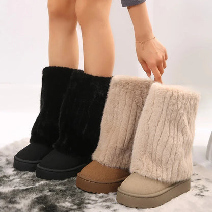Luxurious Sheepskin Winter Boots